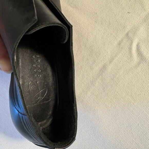 Maria Cornejo Black leather flat - Picture 5 of 7